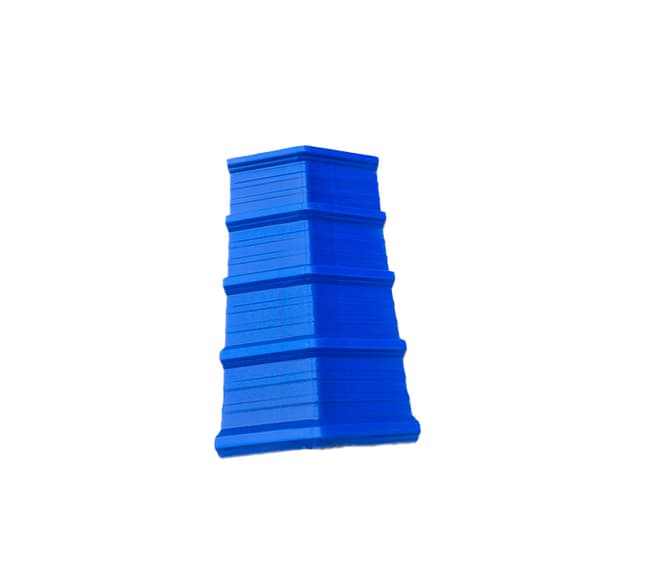 Cumbrera UPVC TK-5 azul