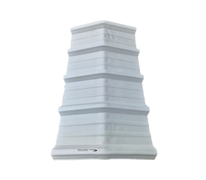 Cumbrera UPVC TK-5 blanco